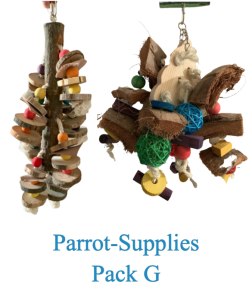 2 X Giant Parrot Toys - Pack G - RRP £40.99